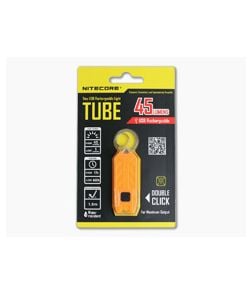 NiteCore Tube USB Rechargebale Keychain Light Orange - NC-TUBEOR 1