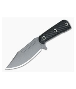 RMJ Tactical UCAP Black G10 Nitro-V Stainless Steel Utility Fixed Blade - RMJ-UCAP-BL-01 1