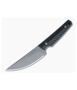 RMJ Tactical Unmei Fixed Blade Black G10 Handle Tungsten Cerakote MagnaCut Kwaiken Blade UNMEI-BL - RMJ-UNMEI-BL 1