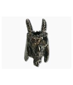 Schmuckatelli USN Tactical Goat Bead Hematite Plated Pewter - ST-USNH 1