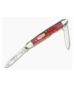 Case 1-Dot 1989 Centennial Shadow Senator Pen Red Bone - Mint - CA-V271 1