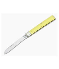 Case XX U.S.A. 7 Dot (1973) Yellow Composition Doctor Knife - Mint - CA-V349 1
