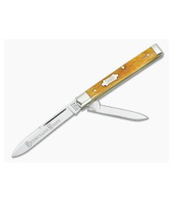 W.R. Case and Sons Brown Bone Doctor Knife BR62085 - Mint - CA-V360 1