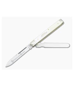W.R. Case and Sons Gold Lip Pearl Doctor Knife G82085 - Mint - CA-V363 1