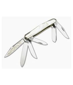 Fight'n Rooster 6 Blade Pearl Stockman-Mint - FR-V434 1