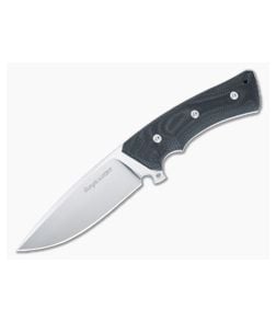 Viper Gianghi Fixed Blade Black SureTouch Handles Satin N690 Drop Point V4880GG - VK-V4880GG 1