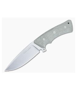 Viper Gianghi Fixed Blade Green Canvas Micarta Handle Stonewashed N690 Drop Point V4882CV - VK-V4882CV 1