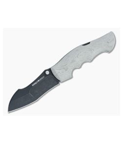 Viper Rhino 1 Dark Stonewashed Lock Back Green Micarta V5905CV - VK-V5905CV 1