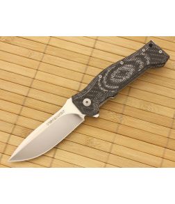 Viper Knives Ten Silver Twill G10 Flipper Satin N690Co - VK-V5922STW 1