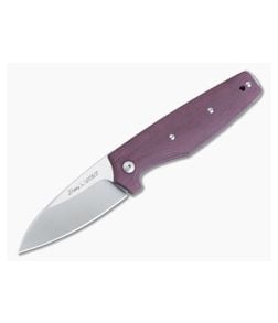 Viper Dan 2 Burgundy Micarta N690 Slip Joint V5930CBR - VK-V5930CBR 1