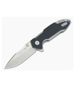 Viper Storm Stonewashed M390 Black G10 Flipper Hinderer M.B.S. V5956GB - VK-V5956GB 1