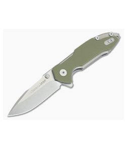 Viper Storm Stonewashed M390 Green G10 Flipper Hinderer M.B.S. V5956GG - VK-V5956GG 1