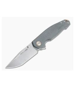 Viper Katla Vox Design Black Canvas Micarta Stonewashed M390 Liner Lock Flipper V5982CB - VK-V5982CB 1