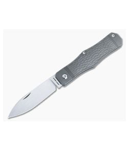 Jack Wolf Knives Vampire Jack Slip Joint Knife Jigged Titanium VAMPI-02-TI-JIGGED - JWK-VAMPI-02-Ti-JIGGED 1