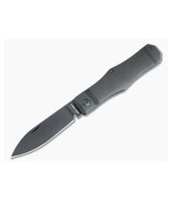 Jack Wolf Knives Vampire Jack Slip Joint Knife Smooth Black Titanium VAMPI-02-TI-SMOOTH - JWK-VAMPI-02-Ti-SMOOTH 1