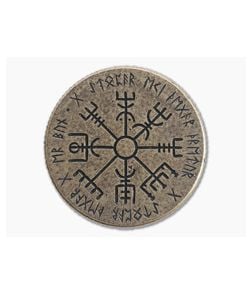 Shire Post Mint Vegvisir Wayfinder Coin Bronze - SPM-VEG-BZ 1
