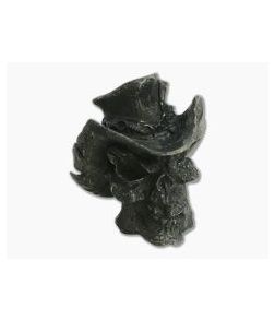 Schmuckatelli Vinnie Garoon Cowboy Skull Bead Black Ox Pewter - ST-VGB 1