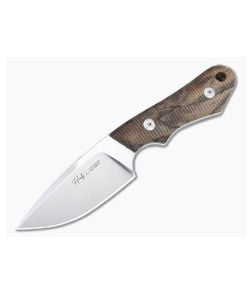 Viper Handy Walnut Wood Fixed Blade Satin Magnacut VT4038NO - VK-VT4038NO 1