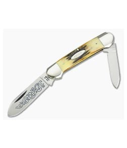 Case 1977 Blue Scroll Stag Canoe - CA-VX022 1