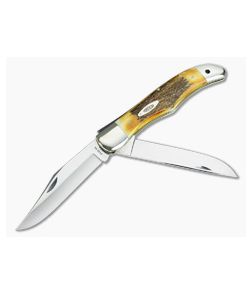 Case USA 1965-1969 Stag Folding Hunter with Lanyard Hole - CA-VX037 1