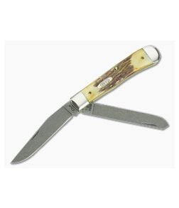 Case 1994 Stag Trapper with Damascus Blade - CA-VX090 1