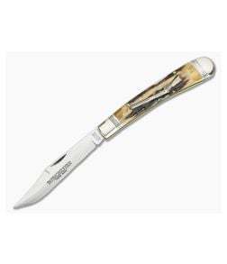 Winchester 1988 Stag Banana Knife with Rifle Shield - WN-VX098 1