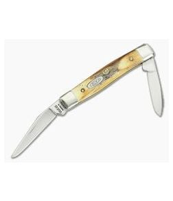 Case 1990 Genuine Stag Serpentine Pen - CA-VX108 1