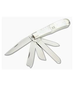 Case (1997) Five Blade Pearl Trapper - CA-VX141 1