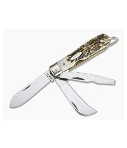 Case 1971 Customized Stag Electrician Knife - CA-VX174 1