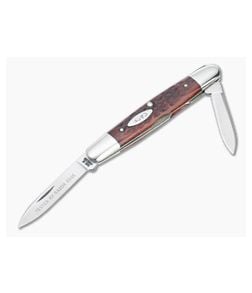 Case XX Vintage 1974 6-Dot Senator Red Bone Slip Joint - CA-VX189 1