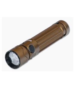 Olight Warrior Mini 2 Desert Tan Tactical Rechargeable 1750 Lumen Cool White LED Flashlight - OL-WARRIOR-MINI-2-DT 1