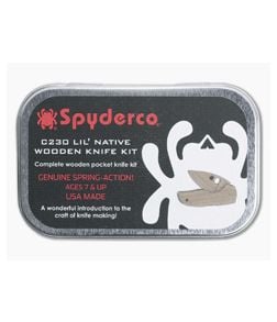 Spyderco Wooden Kit C230 Lil Native WDKIT2 - SP-WDKIT2 1