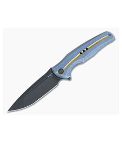 WE Knives 601X Limited Edition Blue Titanium Folder WE01J-3 - WE-WE01J-3 1