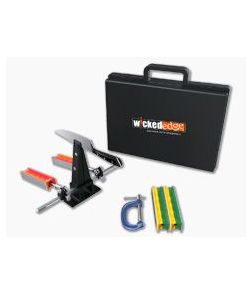 Wicked Edge Portable C-Clamp Precision Sharpener with Hard Case WE120P - WKD-WE120P 1