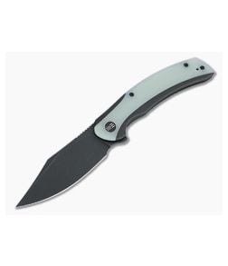 WE Knives Snick Black Stonewashed 20CV Natural G10 Inlaid Nested Frame Lock Flipper WE19022F-4 - WE-WE19022F-4 1
