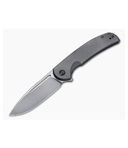 WE Knives Beacon Blasted 20CV Stonewashed Gray Titanium Frame Lock Flipper WE20061B-1 - WE-WE20061B-1 1