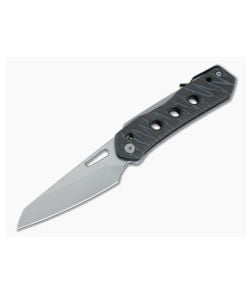 WE Vision R Superlock Folder Bead Blast 20CV Tiger Stripe Flamed Titanium WE21031-6 - WE-WE21031-6 1