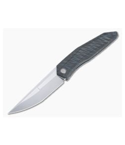 WE Knives Cybernetic Limited Edition Front Flipper Flamed Titanium Handle Polished Bead Blast 20CV Tanto Blade WE22033-3 - WE-WE22033-3 1