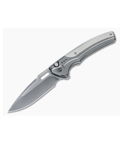 WE Knives Exciton Polished Gray Folder - WE-WE22038A-7 1