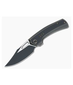 WE Knives Nefaris Bronze/Black Titanium Two-Tone Black Stonewash 20CV WE22040D-3 - WE-WE22040D-3 1