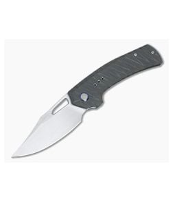 WE Knives Nefaris Titanium Frame Lock Tiger Stripe Flamed Folder WE22040D-4 - WE-WE22040D-4 1