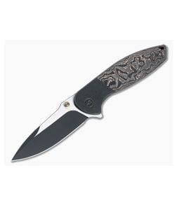 WE Knives Nitro OG Peter Carey Copper Foil Carbon Fiber 23035-2 - WE-WE23035-2 1
