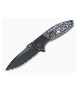 WE Knives Nitro OG Peter Carey Nebula Carbon Fiber 23035-4 - WE-WE23035-4 1