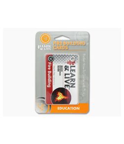 Ultimate Survival Gear Fire Building Cards - UST-WG01865 1