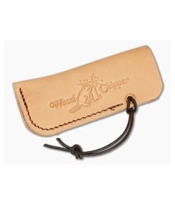 Great Eastern Cutlery #93 Wood Chipper Natural Veg-Tan Leather Knife Sleeve - GEC-WOODCHIPPER-SLEEVE 1