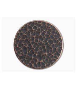 Shire Post Mint Hammered Copper Worry Stone Coin Pre-worn - SPM-WOR-HAM-CIRC 1