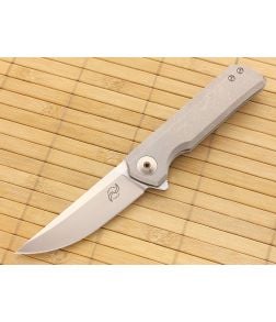Liong Mah Design Warrior One Titanium Frame Lock Flipper - LMD-WRONE 1