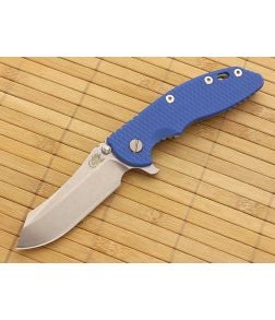 Hinderer Knives XM-18 3.5" Blue Skinner Flipper - HK-XM18-35-014 1