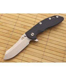 Hinderer Knives XM-18 3.5" Blue-Black Skinner Flipper - HK-XM18-35-012 1