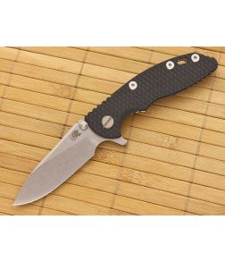 Hinderer Knives XM-18 3" Blue-Black Slicer Flipper - HK-XM-18BLUBLK-3SLF 1